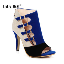 Load image into Gallery viewer, LALA IKAI Fashion Women Sandals Summer New Hot Female Fish Mouth Exposed Toe High-heeled Romanesque Ladies Shoes XWC4204-4